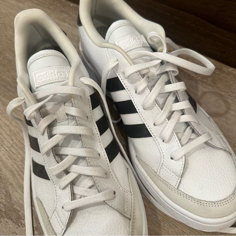 adidas Grand Court SE White Mens Shoes size 11.5 - Picture 6 of 16